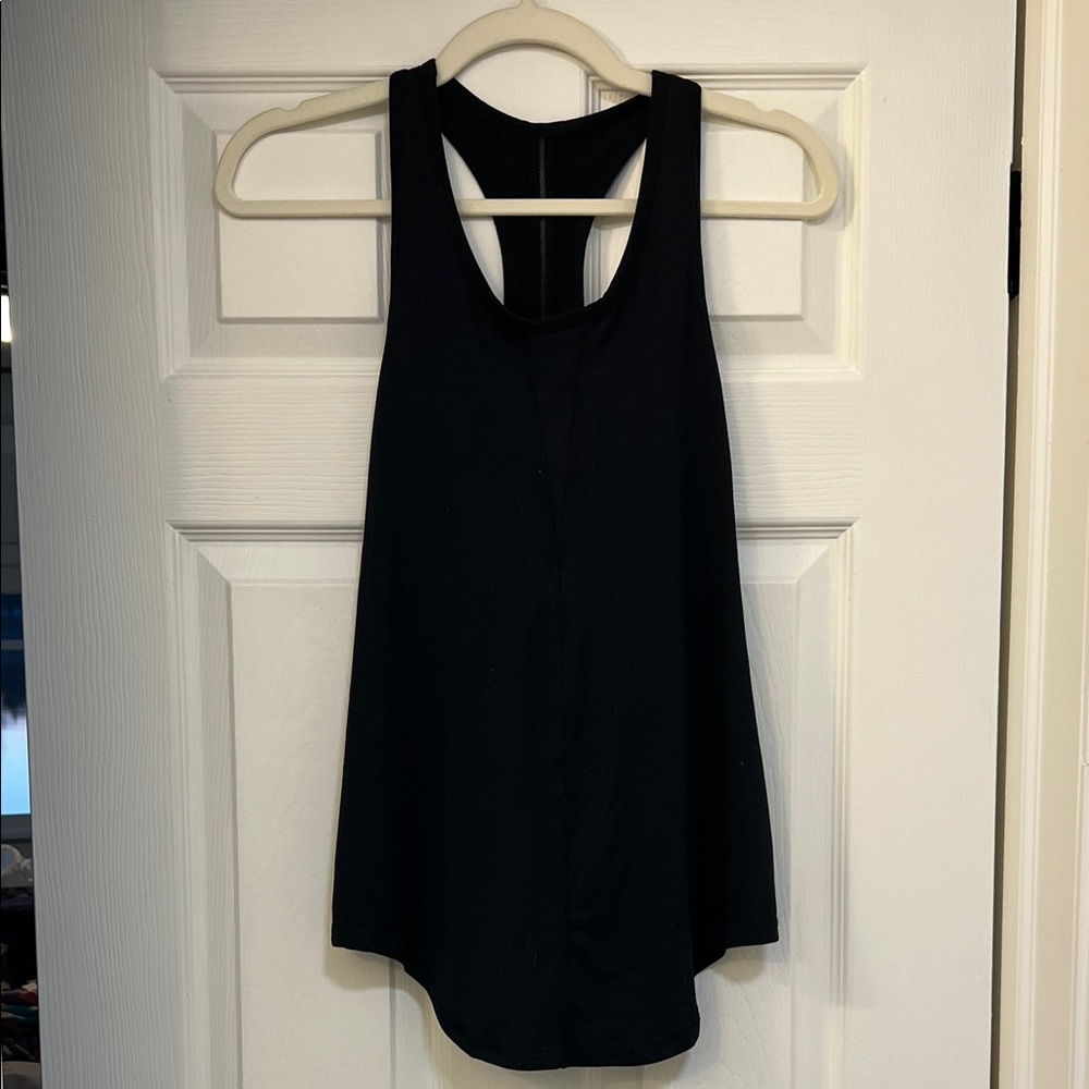 Black Racerback Tank Top — Versatile Everyday Tank